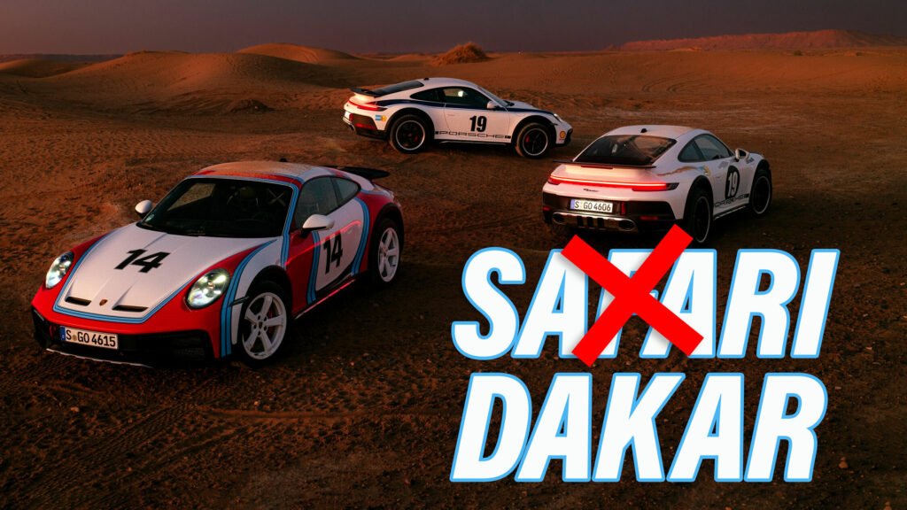 Porsche 911 Dakar trio – off-road supercars