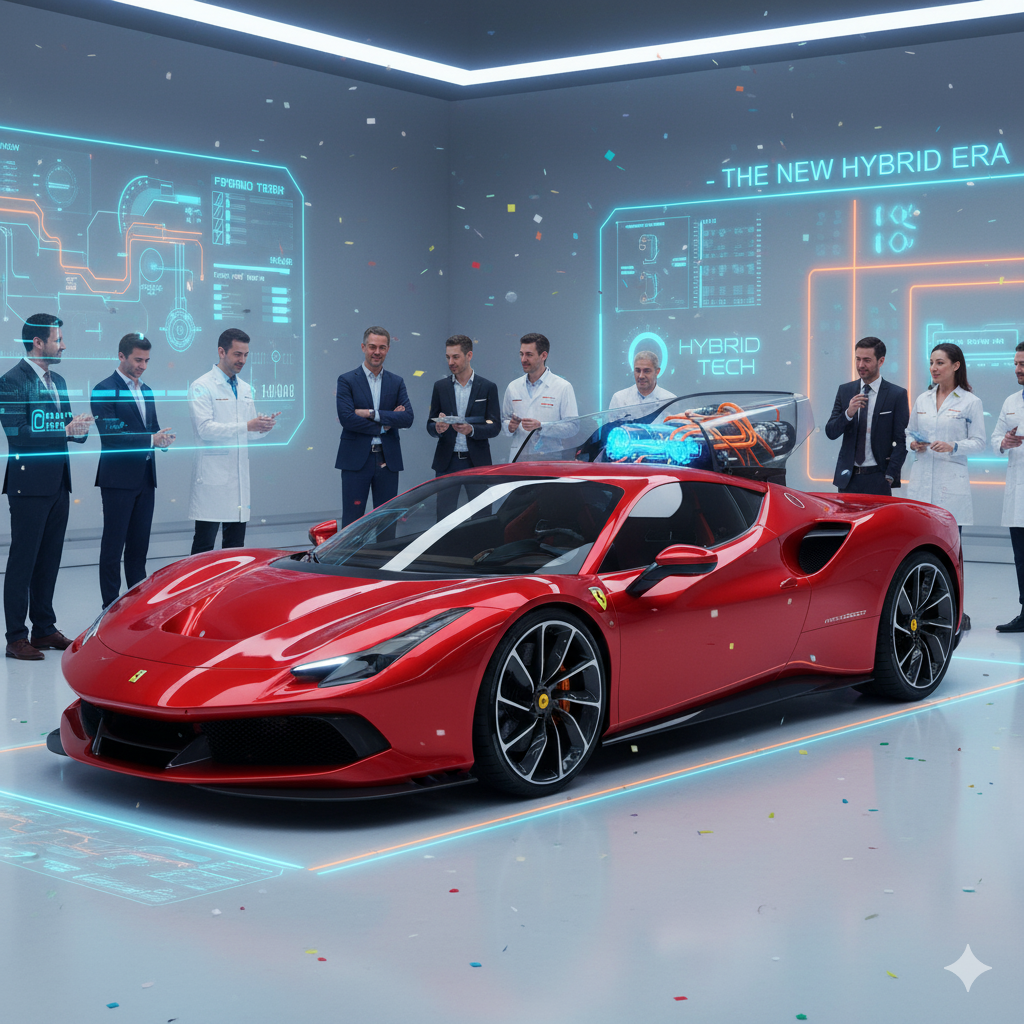 new hybrid supercar , car bike news